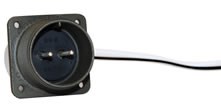 2-Pin Male Socket for Incoming Power