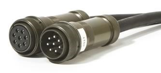 8-Pin Voltage Input Cable (MS5015, Size 22)