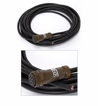 8-Pin Female to Unterminated, Voltage Input Cable (MS5015, Size 22)