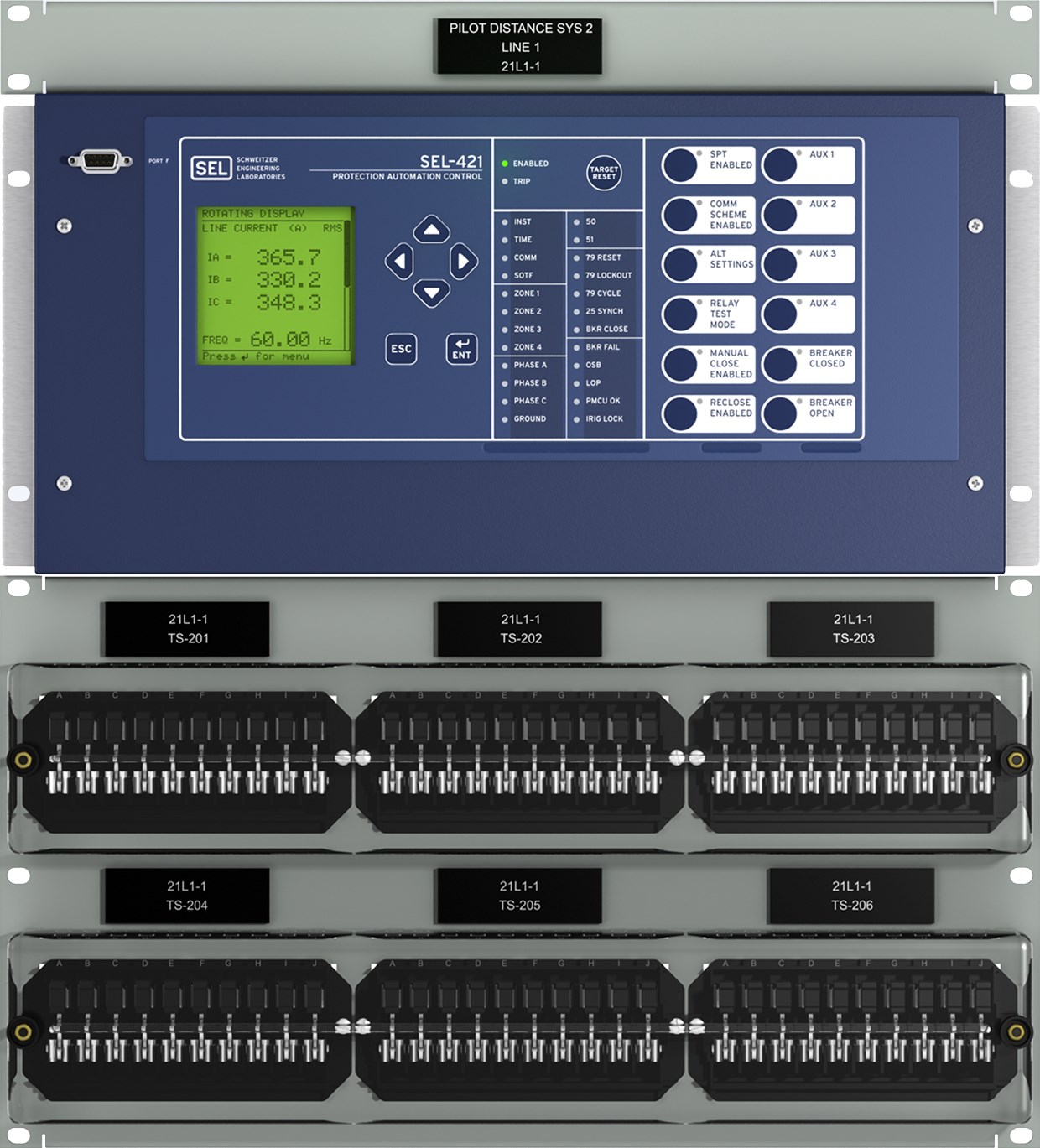SEL-421 Line Distance Protection Module